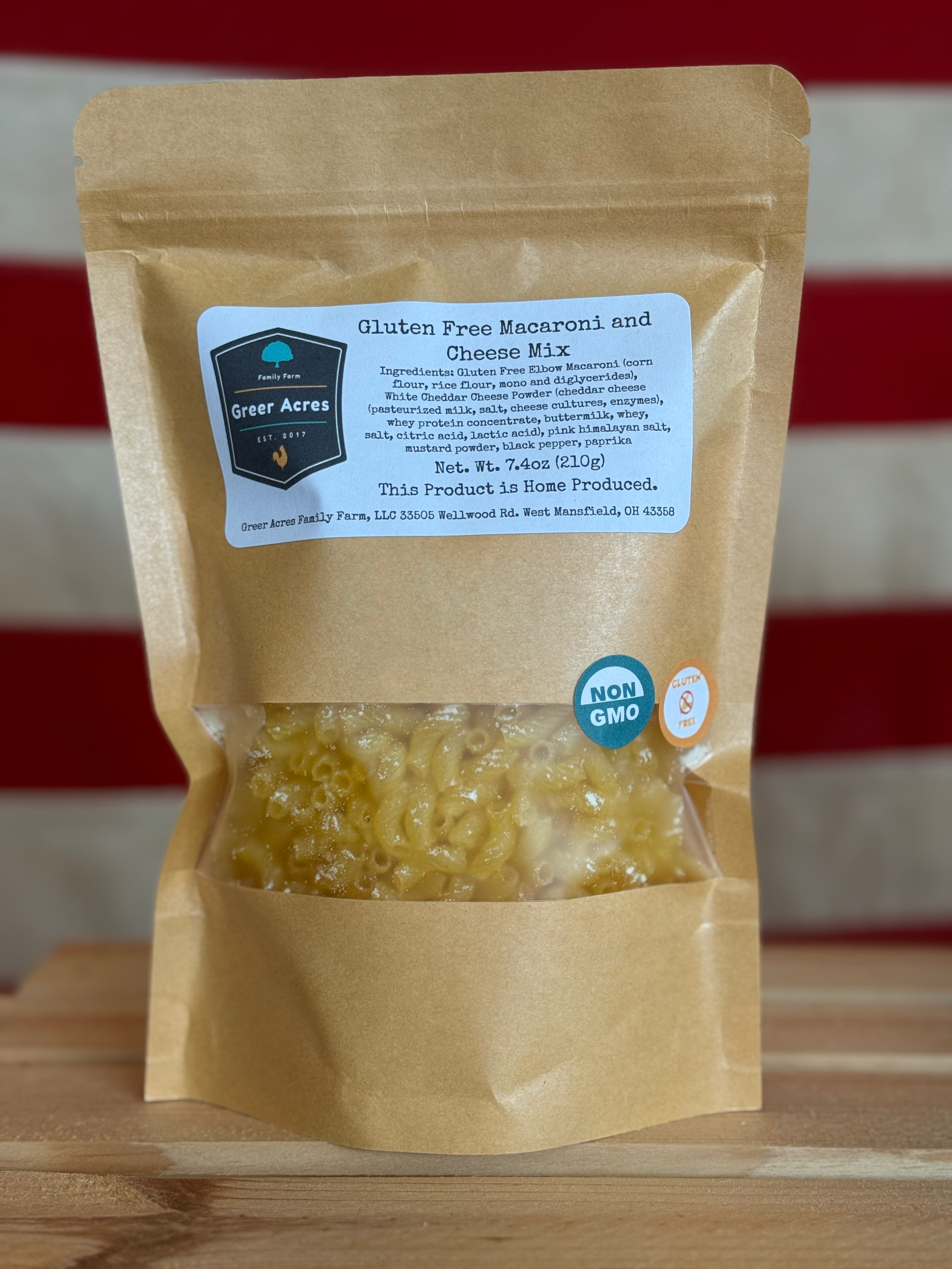 Gluten Free Macaroni and Cheese Mix