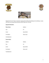 LITTLE NHL 2026 REGISTRATION