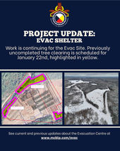 PROJECT UPDATE - EVAC SHELTER