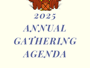 2025 ANNUAL GATHERING AGENDA