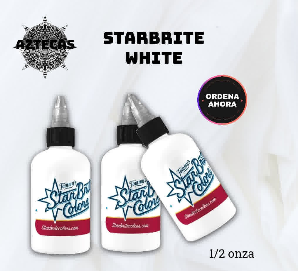 Tinta Starbrite White 1/2 onza