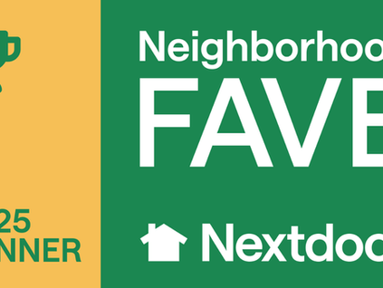 Desert Clean Air receiving the Nextdoor Neighborhood Fave 2025 recognition badge, celebrating community trust and excellent service.