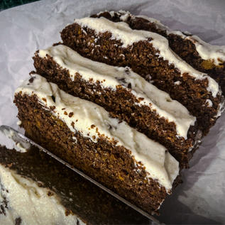 Gluten Free Iced Gingerbread Loaf