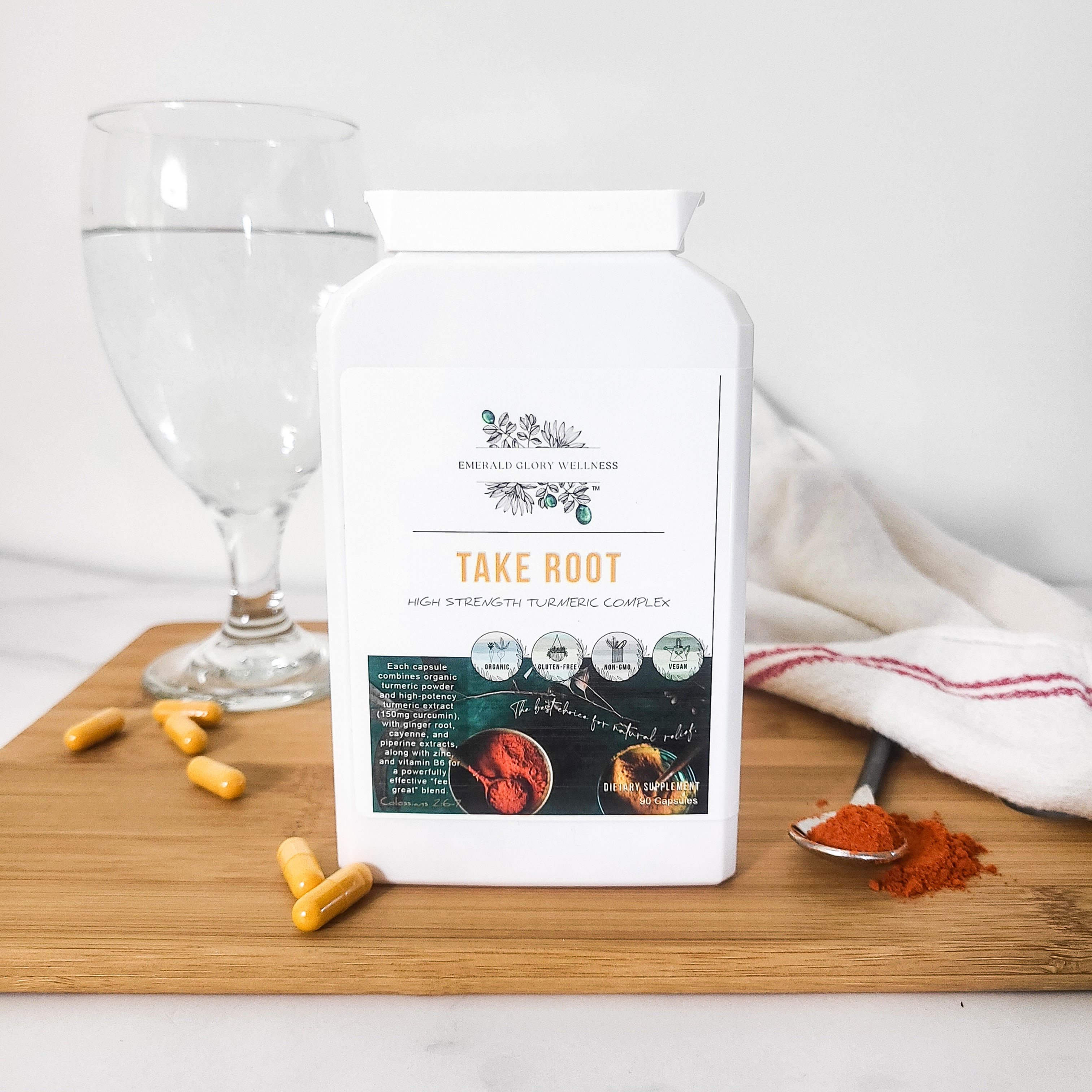 TAKE ROOT-High Strength Turmeric Complex