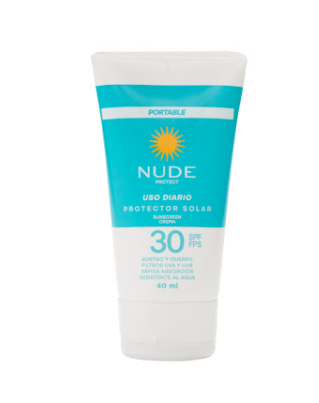 Bloqueador Solar Nude Mini FPS 30 x 40 ml