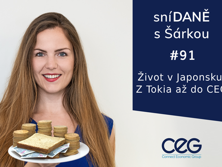 Podcast SníDANĚ s Šárkou: Život v Japonsku: Z Tokia až do CEG
