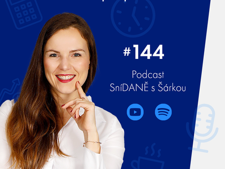 Proč firmám nefunguje ÚČETNICTVÍ? Jak nastavit spolupráci s účetní | Podcast SníDANĚ s Šárkou