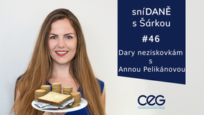 Podcast SníDANĚ s Šárkou: Dary neziskovkám s Annou Pelikánovou
