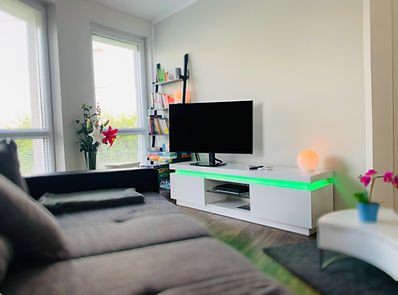 Wohnzimmer Ferienwohnung Annabelle in Zinnowitz auf Usedom
