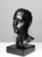 The Reflection bronze sculpture was sculpted by Oceana Rain Stuart