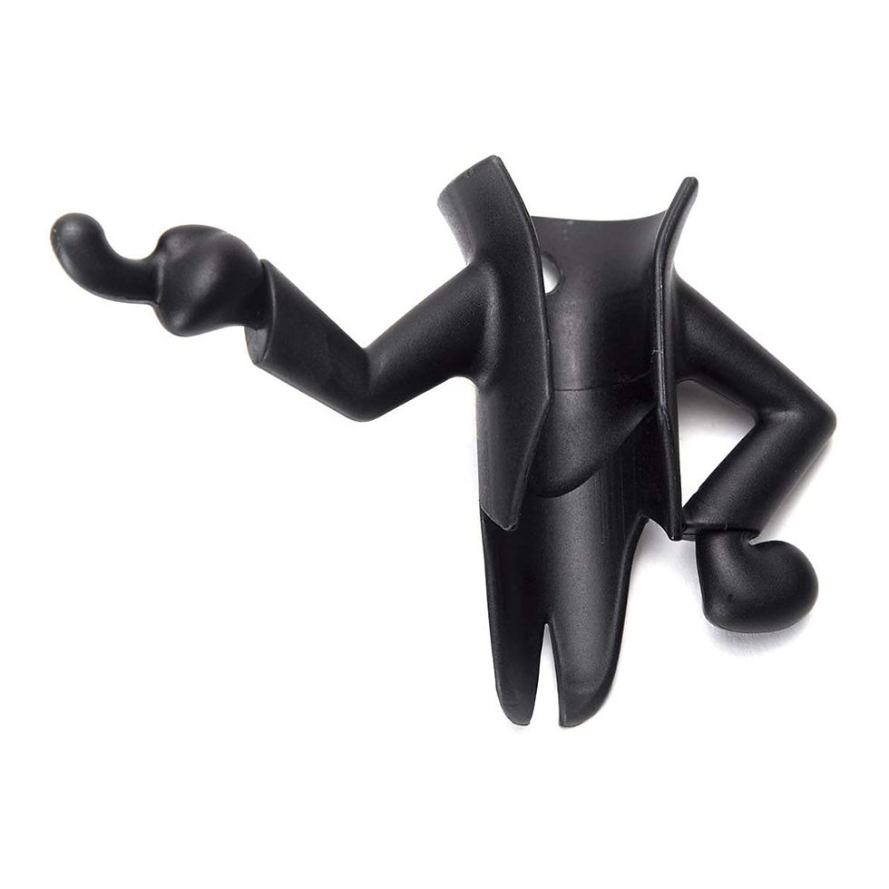 Thumbnail: Peleg Design Mr. Brooman Broom Floor Mopping Wall Hanger with Hook