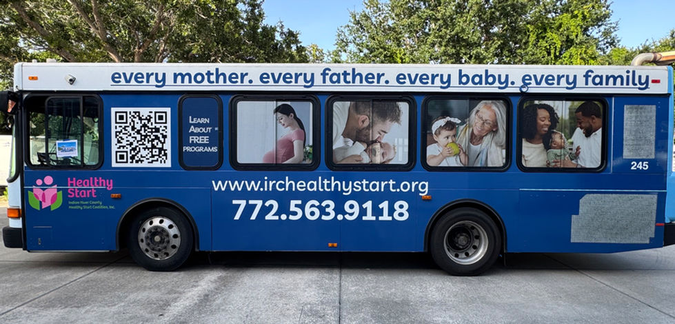 Healthy Start Coalition GoLine Bus Ad
