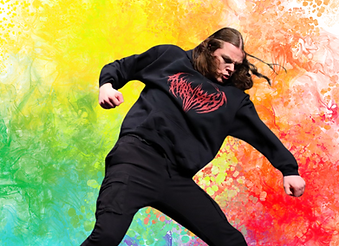 Boy Dancer Doing Hip Hop