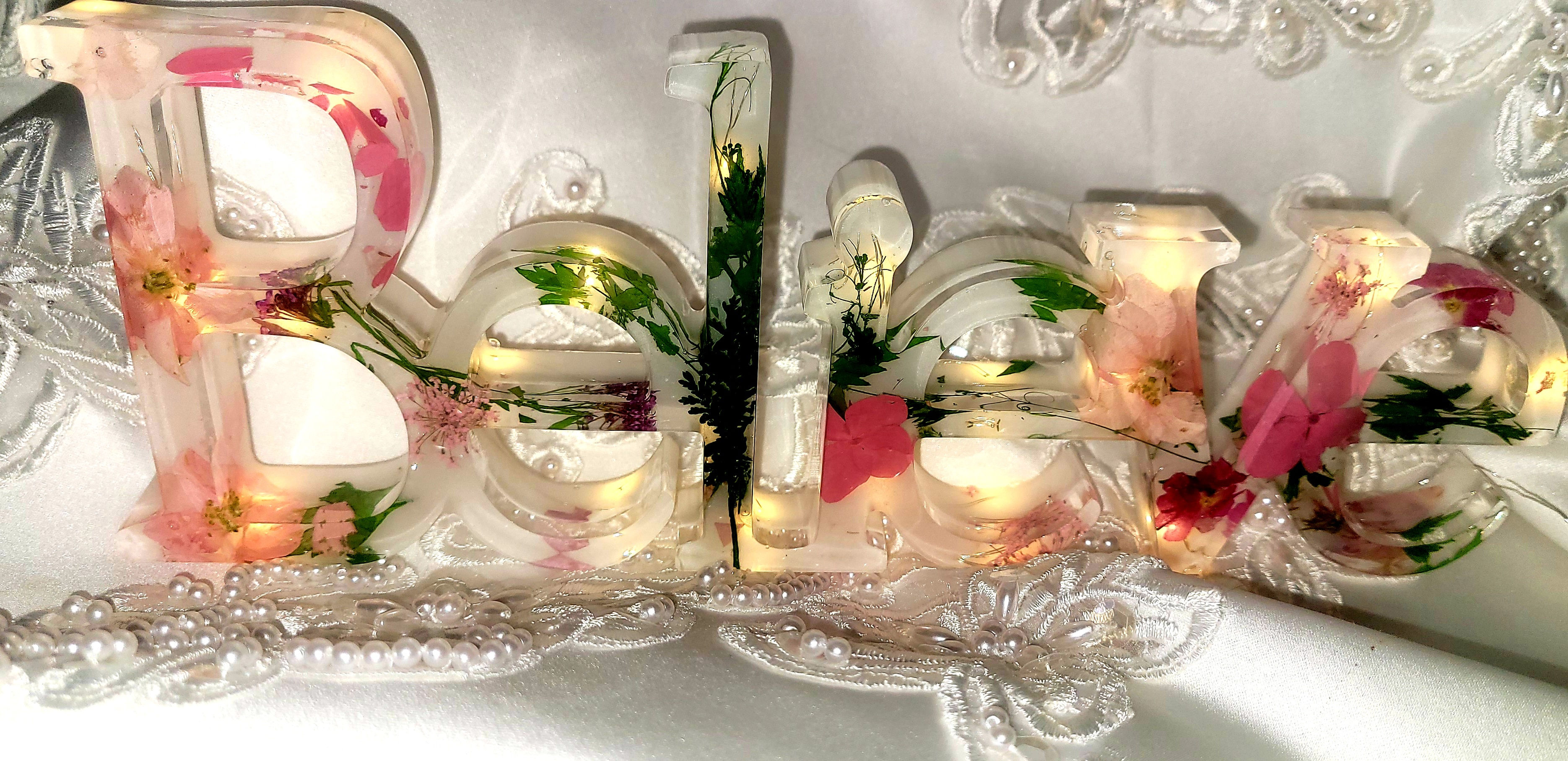 BELIEVE LIGHTED SIGN