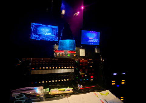 A deputy stage managers desk