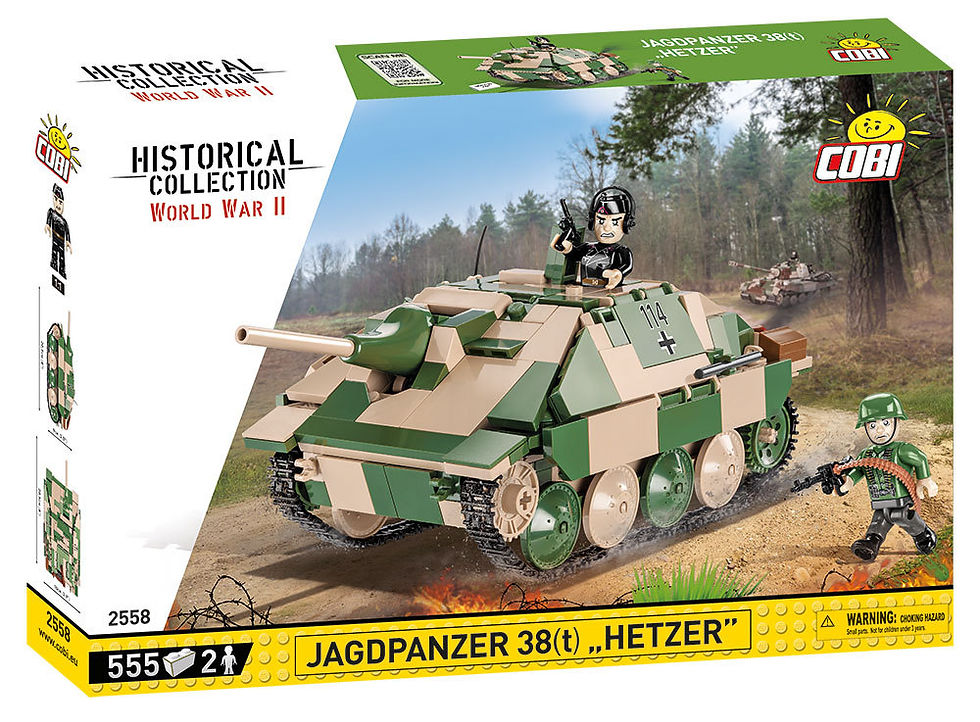 Miniatura: Cobi 2558 Jagdpanzer 38(t) "Hetzer"