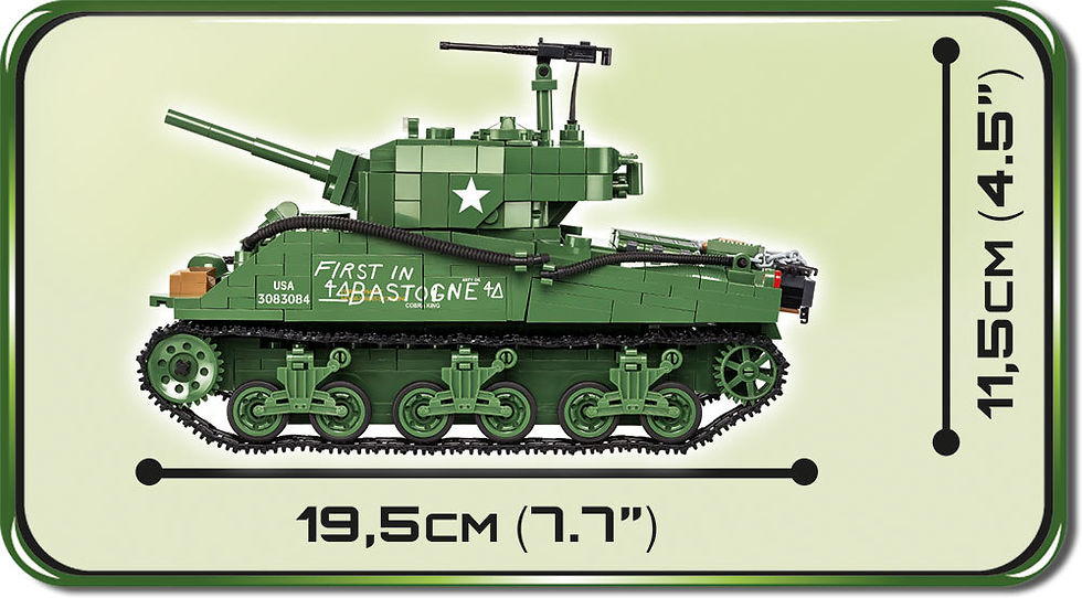 Miniatura: Cobi 2550 Sherman M4A3E2 "Jumbo"