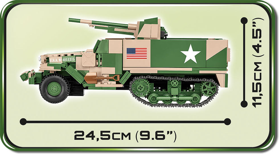 Miniatura: Cobi 2535 M3 Gun Motor Carriage