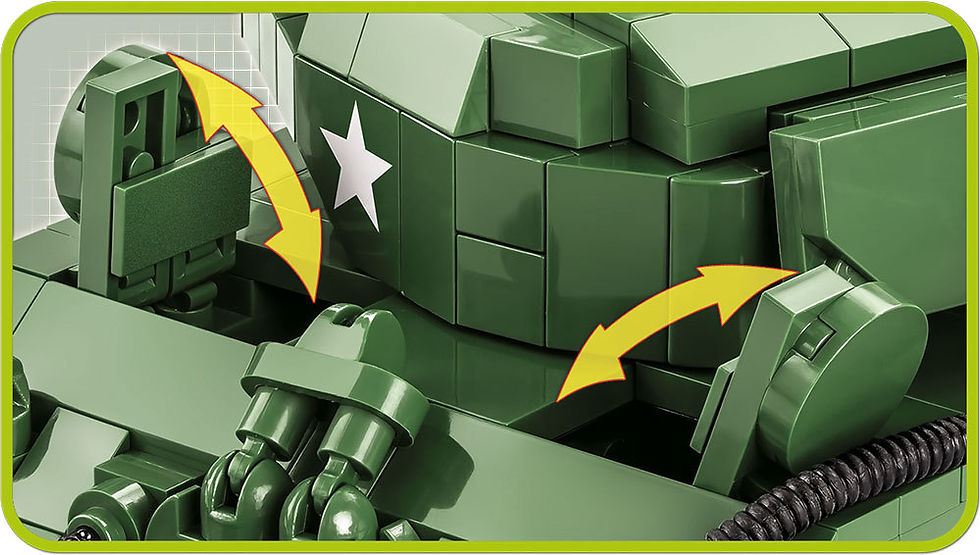 Miniatura: Cobi 2550 Sherman M4A3E2 "Jumbo"