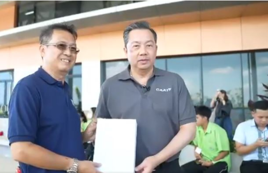 สมาคมกีฬาเครื่องบินจำลองและวิทยุบังคับ ร่วมกับ สถาบันการบินพลเรือน อบรมการถ่ายภาพมุมสูงด้วยอากาศยานไร้คนขับ (Drone) ในงาน CAAT Aviation Camp