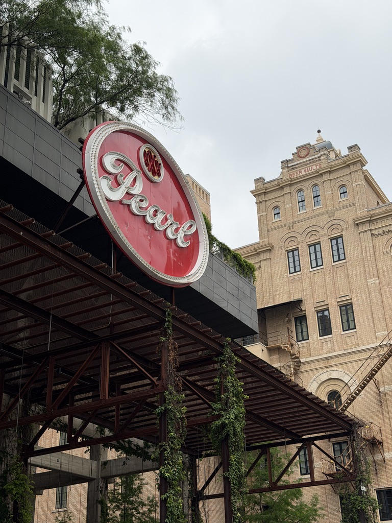 The Pearl in San Antonio. My husband and I got engaged here almost 6 years ago.