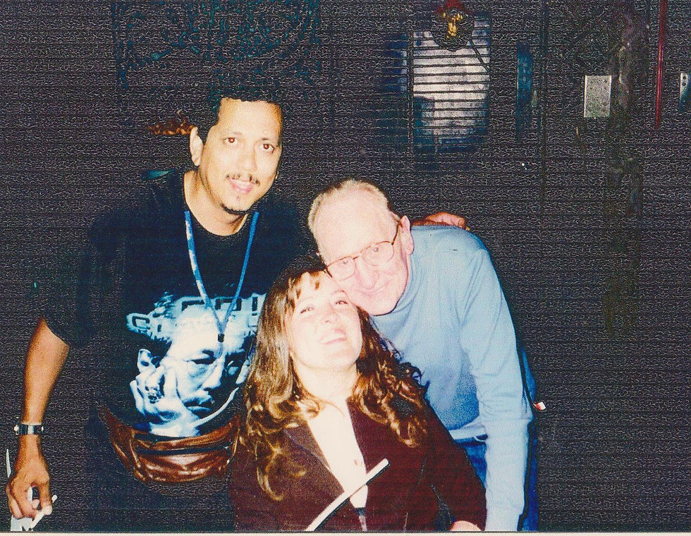 Les Paul with Mike & Cindi at HOB
