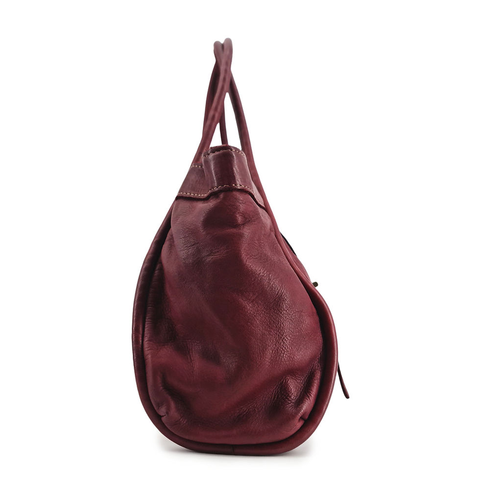 Miniatura: Borsa in pelle - Vino ♥