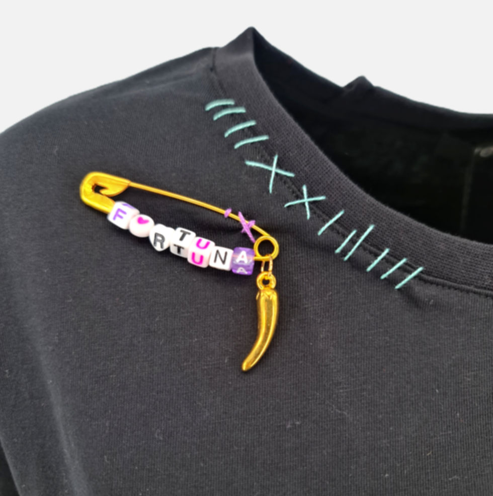 Miniatura: Limited Edition - T-shirt Dipinta - Nero ♥