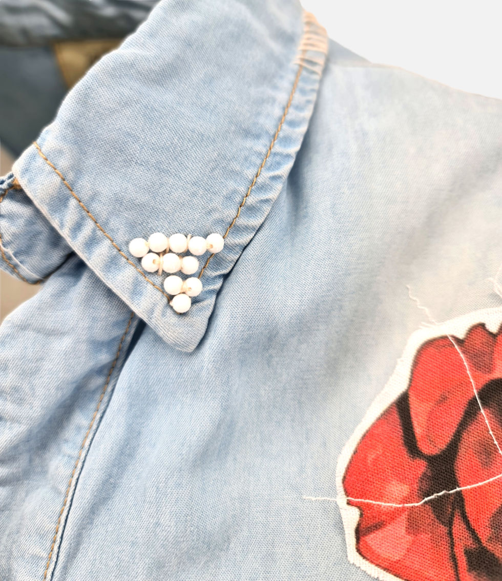 Miniatura: Limited Edition - Camicia Dipinta - Denim  ♥