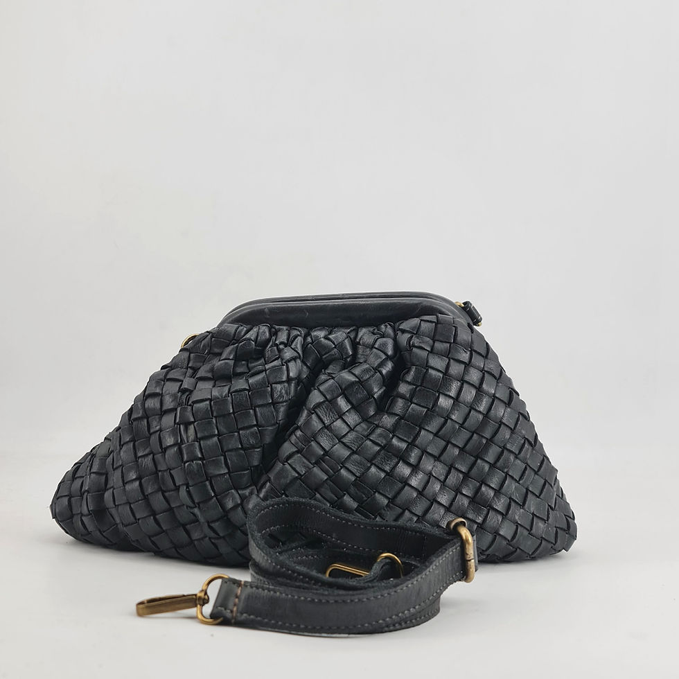 Thumbnail: Borsa in Pelle - Nero ♥