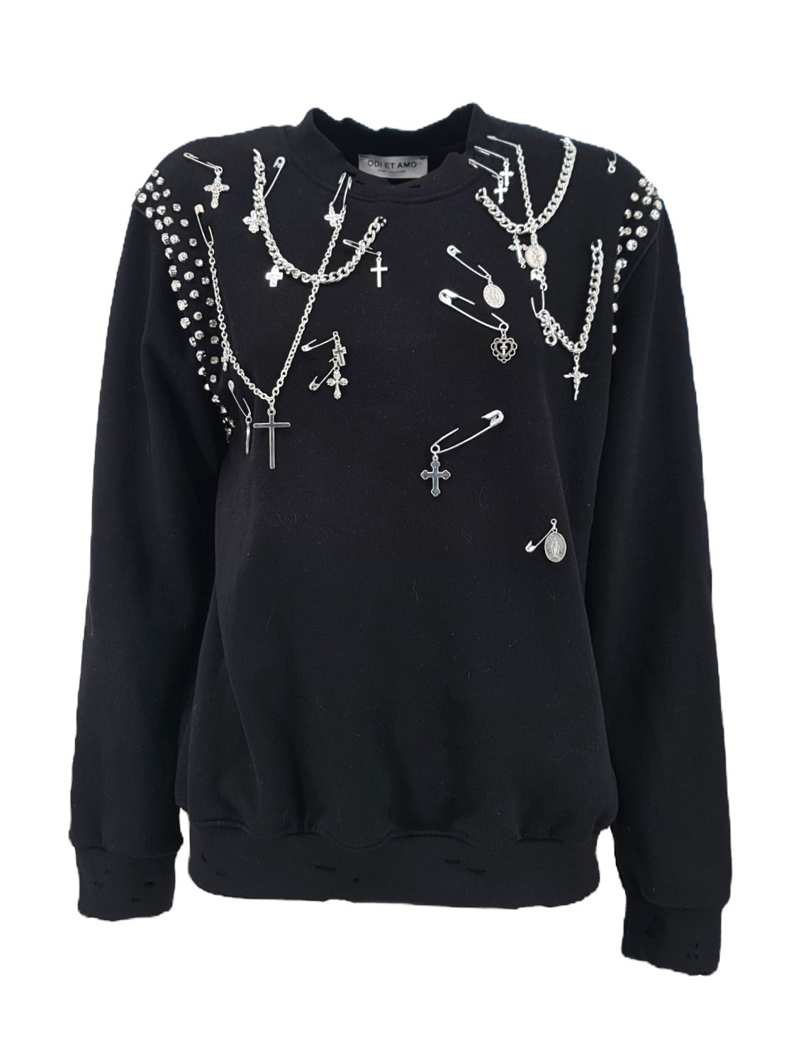 Limited Edition - Felpa Dipinta - Nero ♥