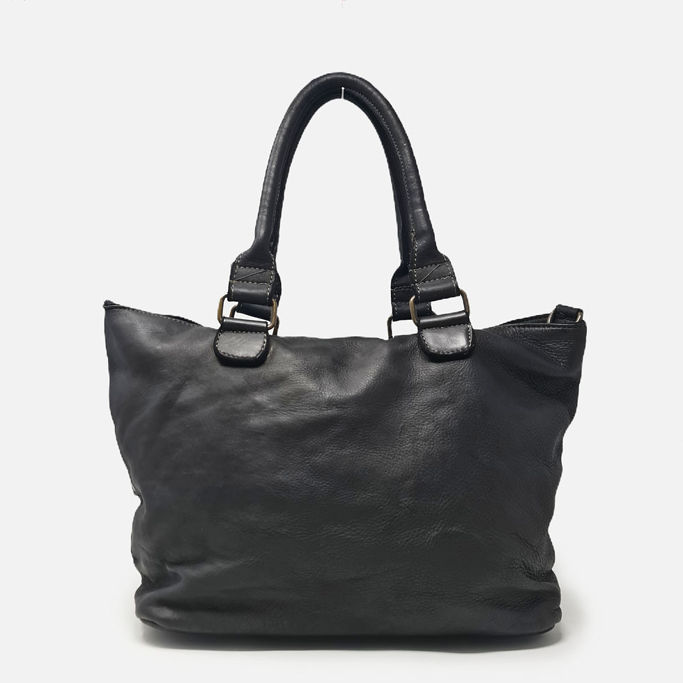 Miniatura: Borsa in pelle - Nero ♥