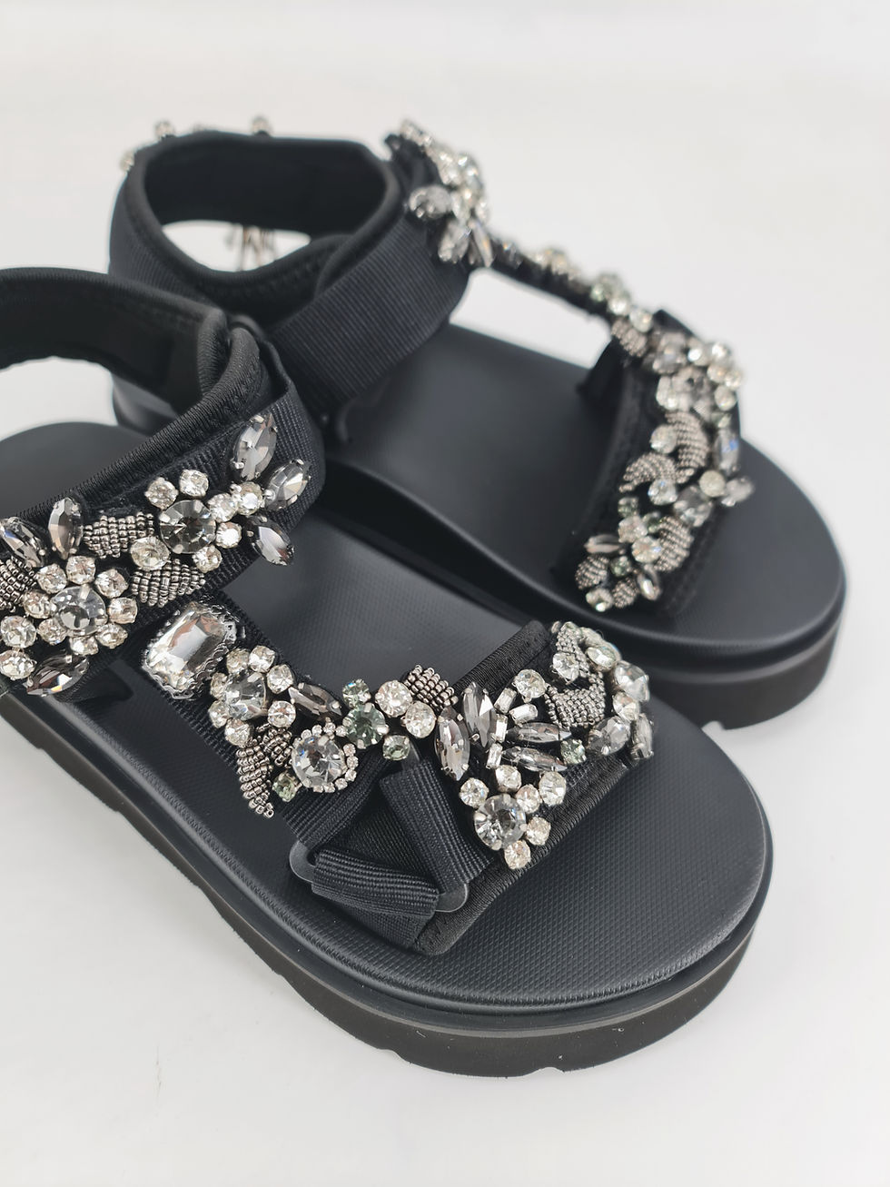 Miniatura: Nan-ku Couture - Sandalo Gioiello  - Nero ♥