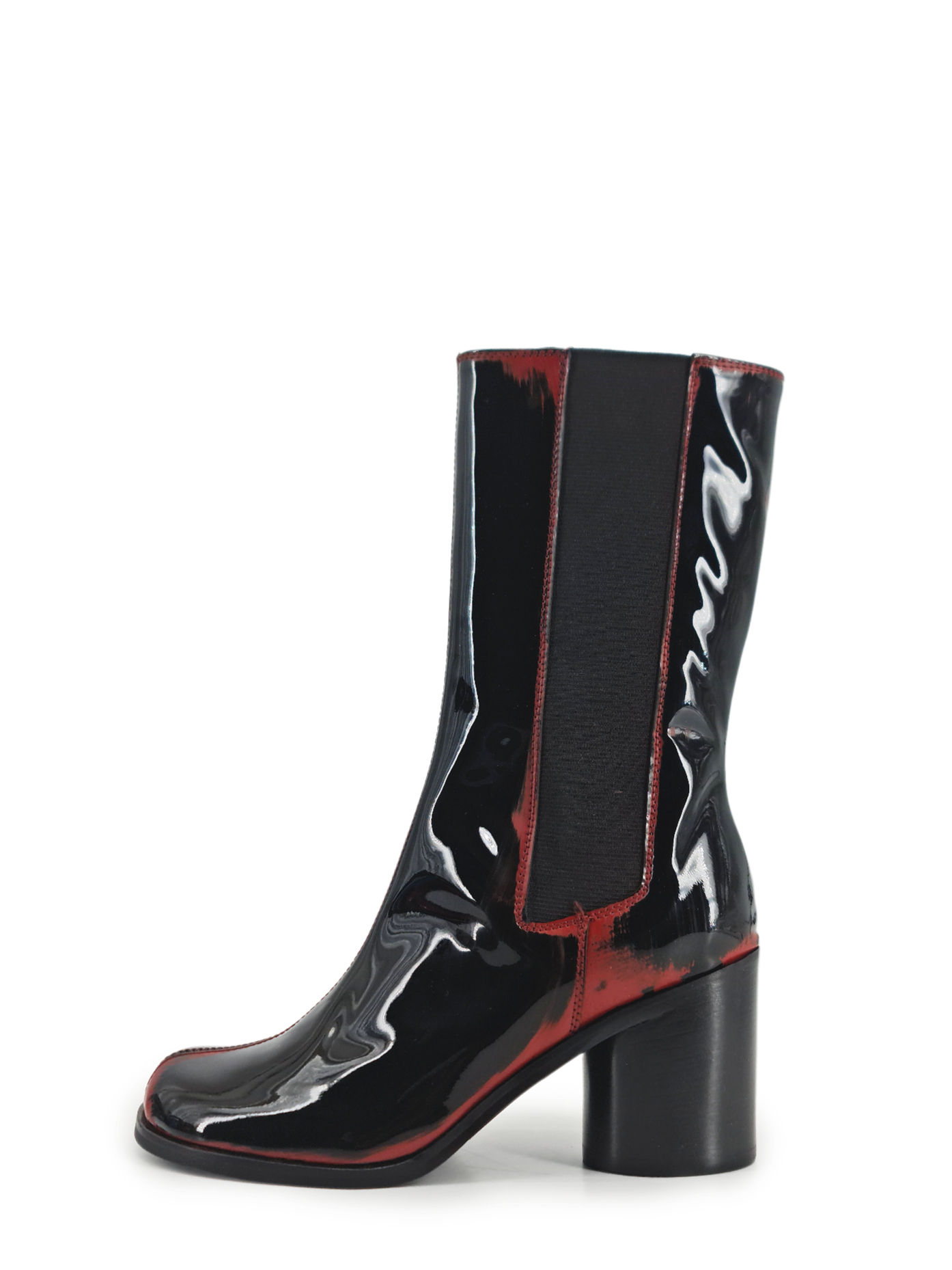 Fru.it - Stivaletto - Nero Rosso