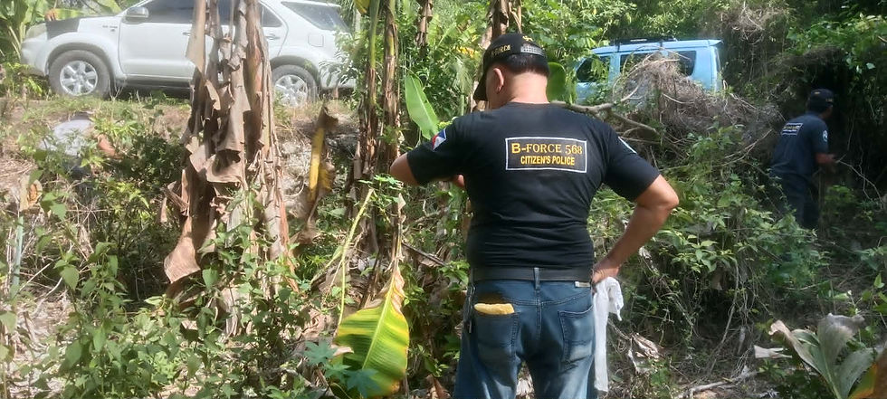 Supervising the tree-planting