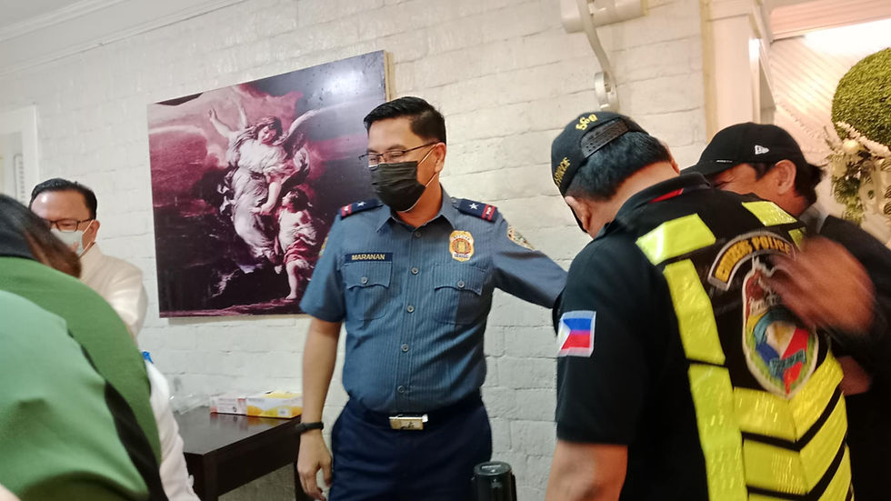 Mayor Raymond Alvin Garcia, PBGEN REDRICO MARANAN, Kit Coronel, Councilor Joel Garganera