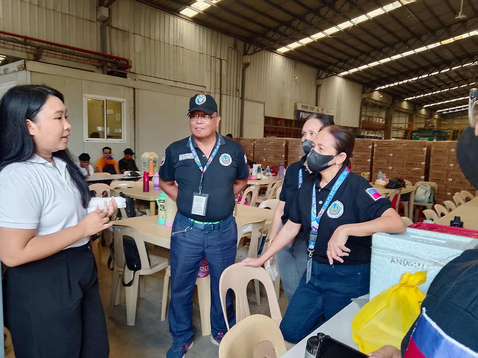 Briefing with Ms. Anniebelle A. Diaz, Administrative Officer II, VDRC-DSWD
