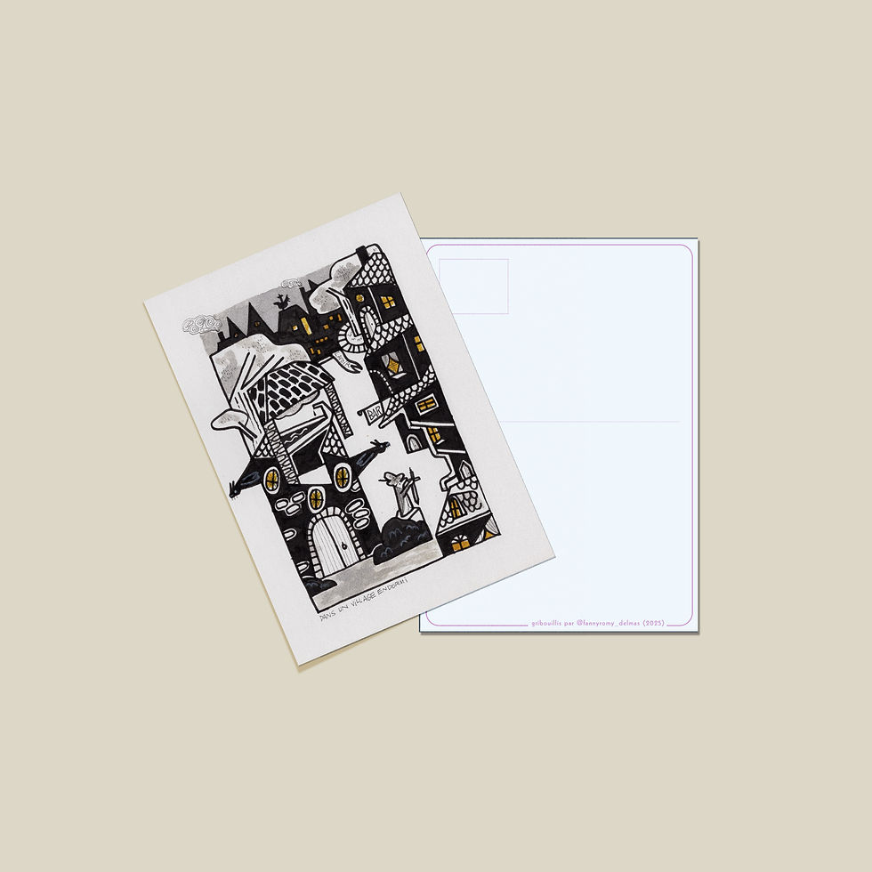 Miniature : Trio du village endormi