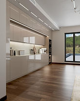 Privatni stan Novi Dorcol, arhitekte Roman&Marija, brendovi Effeti cucine, Guzzini&Fontana