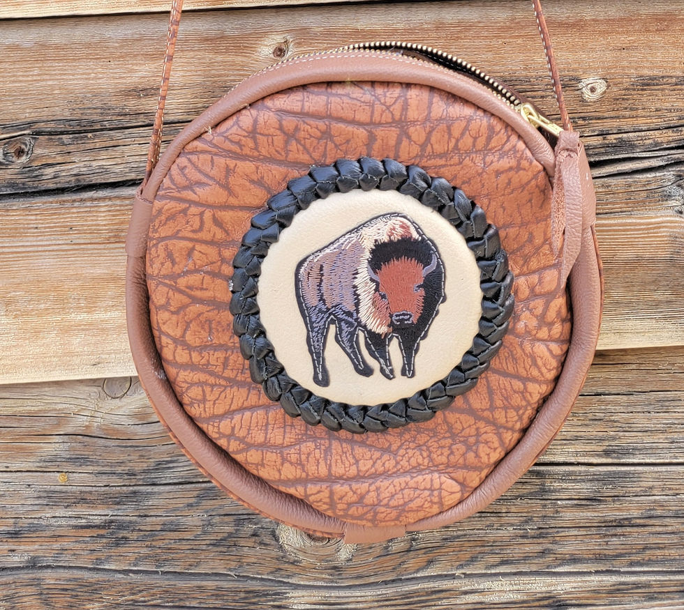 Buffalo Rope Bag/ Purse