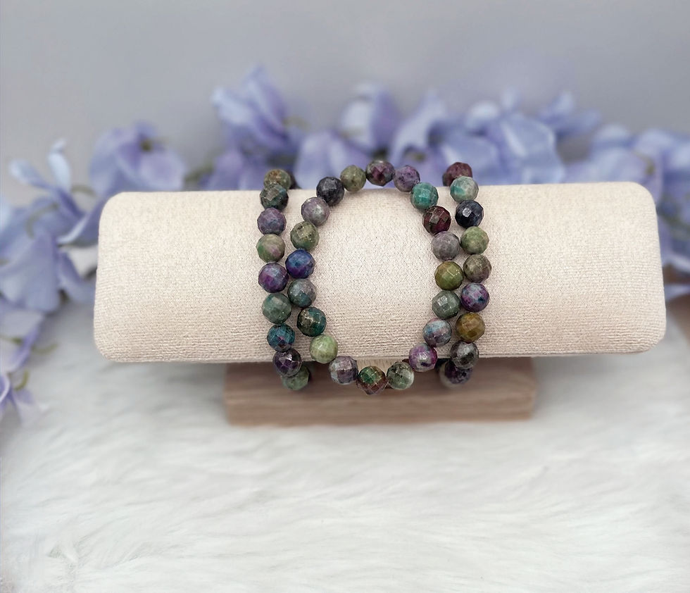 Miniatura: Faceted Ruby & Sapphire Bracelets