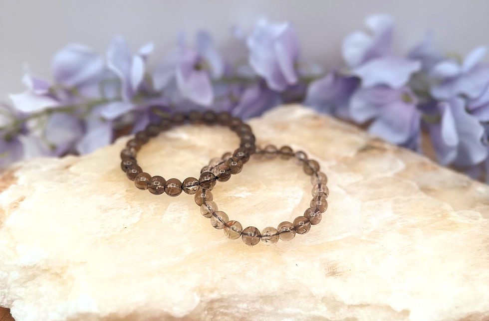 Miniatura: Smoky Quartz Empowerment Bracelets: Grounding & Protection