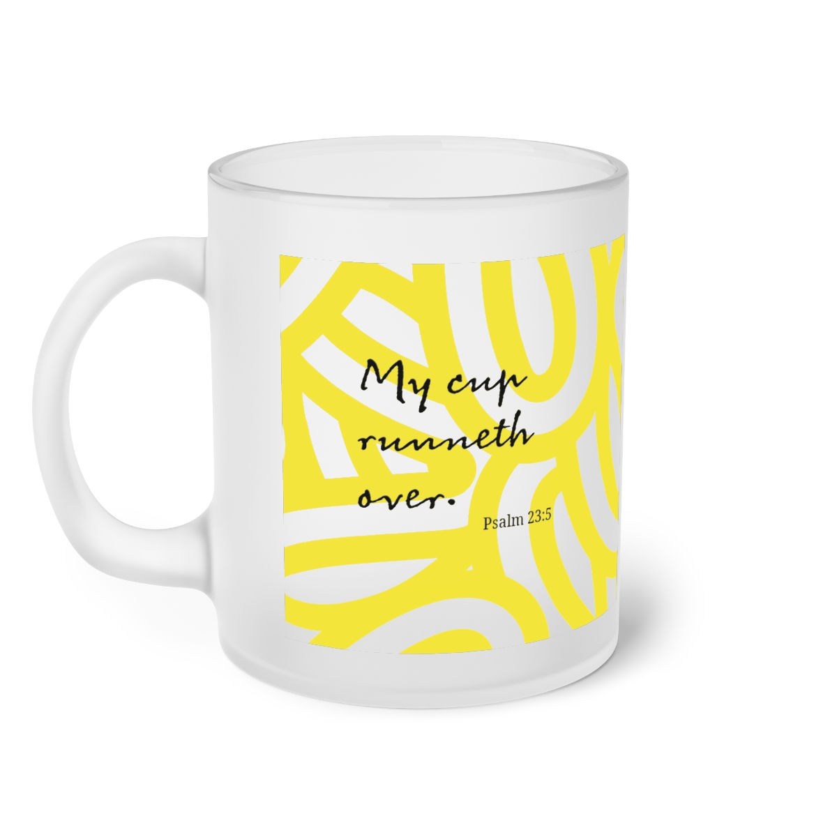 Frosted Glass Mug