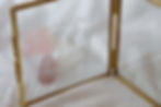Thumbnail: brass photo frame calligraphy display