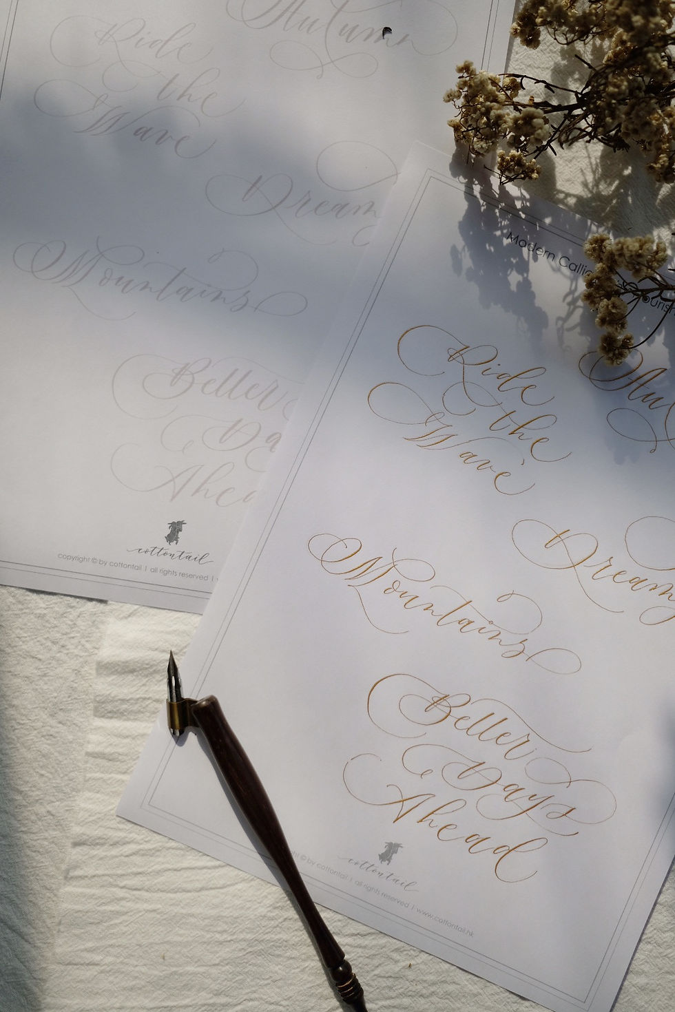 Thumbnail: printable flourishing worksheet 1