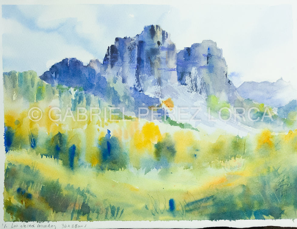 Los eternos morados 36x28cms