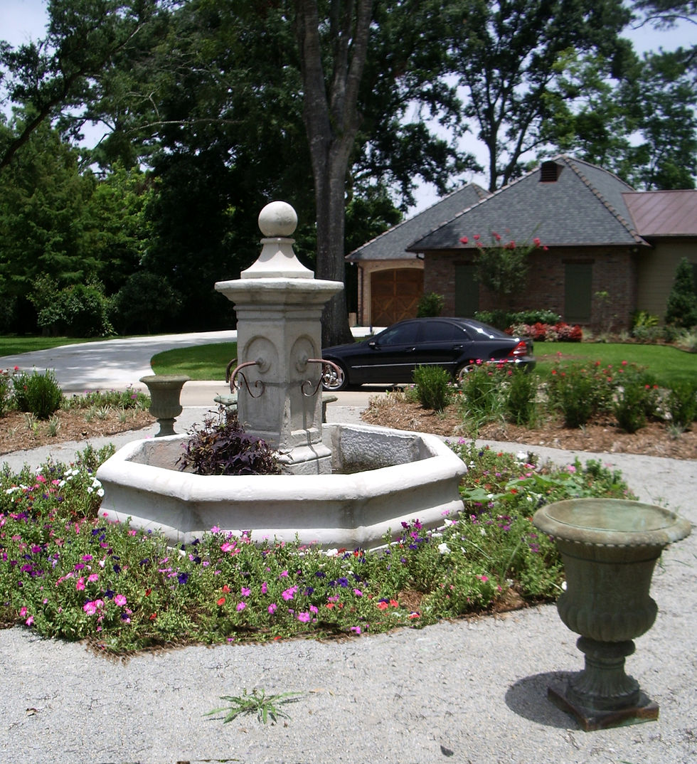 French Provincial Town Fountain