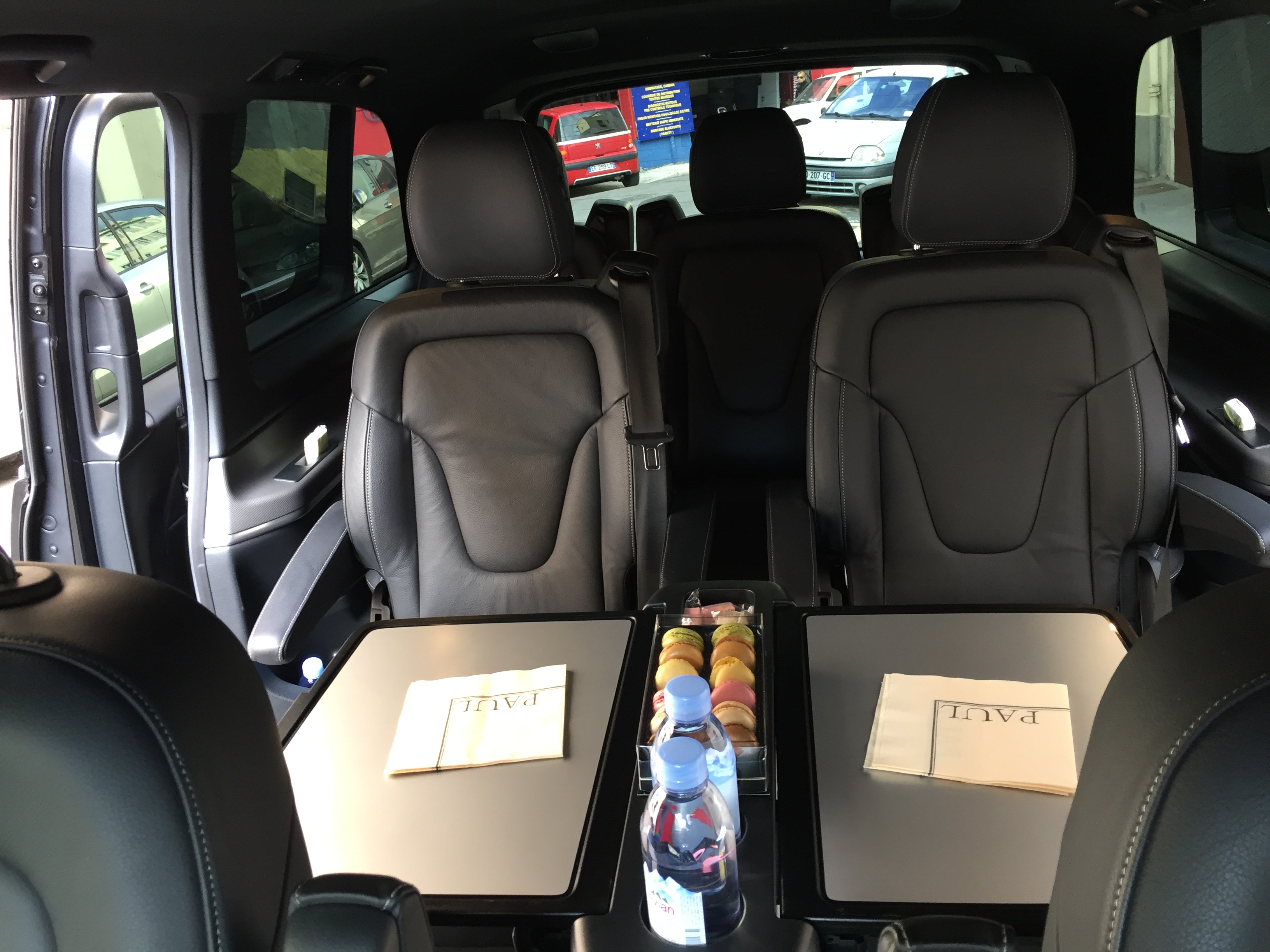 Mercedes Classe V avec chauffeur