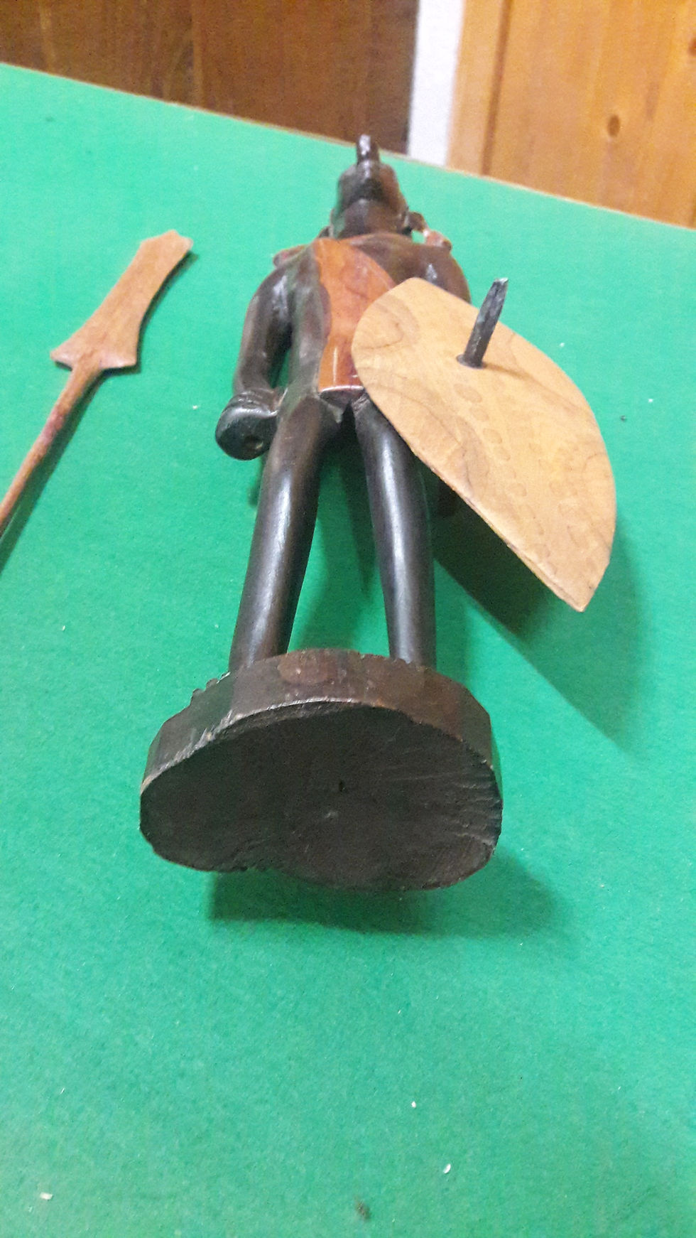 Miniature : STATUETTE GUERRIER AFRICAIN