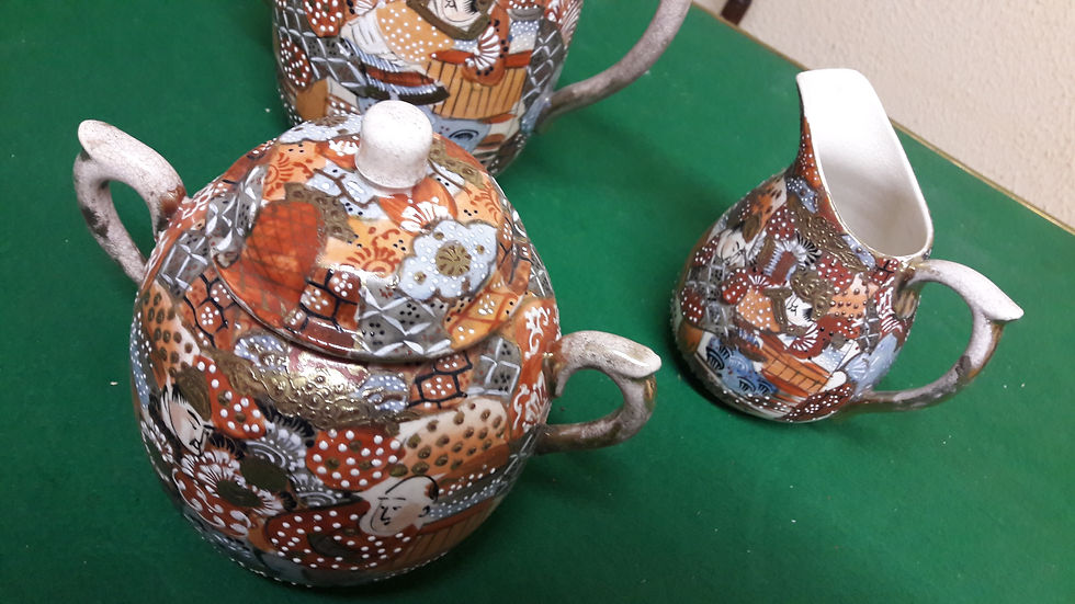 Miniature : SEERVICE COMPLET PORCELAINE CHINE